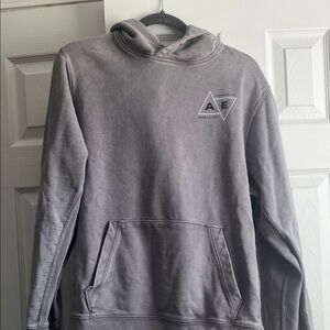 American Eagle Outfitters Gray Hoodie for Men